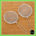 Saringan Ayakan Tepung Stainless Steel / Saringan Ayakan Gula Halus Tepung Stainless Antikarat. 