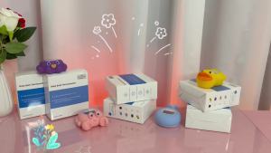 Baby Bath with LED Display and Temperature Warning Digital Room & Fahrenheit Water Temperature Infant Bath Toys Floating Toy Safety for Kids Newborn