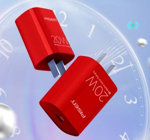 Cóc sạc nhanh PISEN Quick PD 20W - (TS-C135)- Màu đỏ Hàng chính hãng