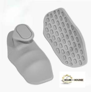 HOME + HOUND 1Pair Anti Slip Workout Grips Ergonomic Rubber Hand Protector For Weight Lifting Gym Training