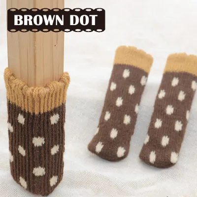 🔥 FLOOR-FRIENDLY 🔥 1/4Pcs Furniture Chair Leg Foot Socks Table Feet Sleeve Cover Floor Protection