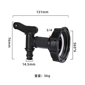 IBC Tank Connector 3/4" Internal Thread IBC Tank Tap Valve Garden Irrigation Connector Tap Connector Replacement