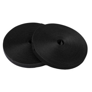 25M Velcro Tape Self Adhesive Hook and Loop Tape Fastener Mosquito Net Home Improvement