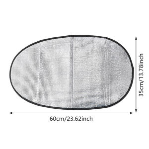 Breathable Motorcycle Cushion Universal Sun Protection Seat Cover Waterproof Dust-proof Scooter Heat Insulation Cushion Cover
