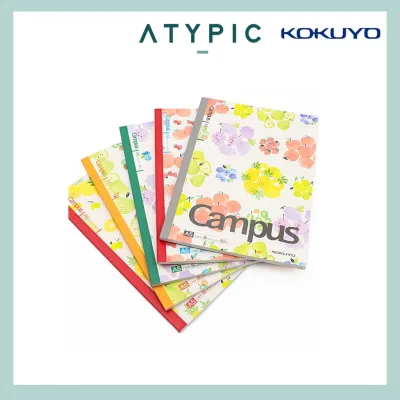 Kokuyo Campus Notebook 8mm Dotted Line Fruit series (A5/B5)
