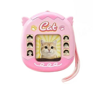 Kitten Hairstyles Magnetic Bead Drawing Board Educational Montessori Toy Reusable Doodle Tablet Fine Motor Activity Creative Learning Gift