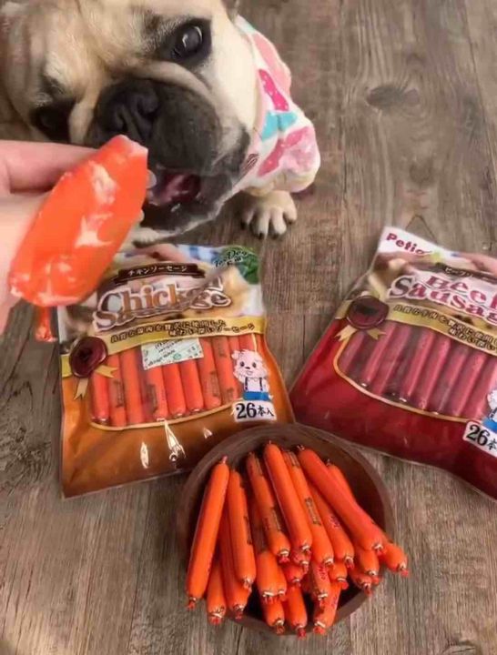 Petio Japan Dog food Pet snack Pet food Dog snack Chicken Beef sausage