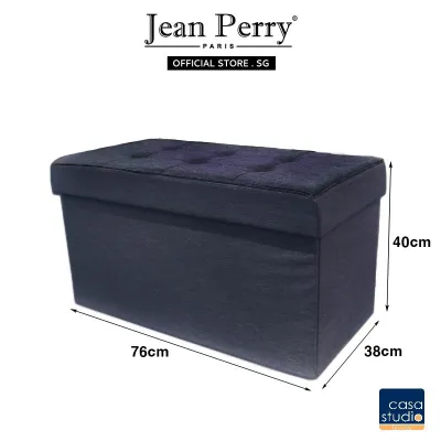 Casa Studio Ottoman Storage Stool I Storage Box I Organizer Seat Stool I Foldable Stool I Floor Stool