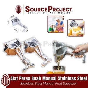 Alat Peras Buah Jeruk Lemon Manual Stainless Steel Besar Juice Squeezer | Source Project