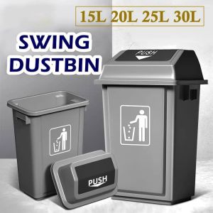 Swing Dustbin / Swing Top Bin With Swing Lid / 15L/20L/25L/30L BIN / Recycle Dustbin / Waste Bin