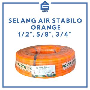 SELANG AIR STABILO ORANGE 1/2" 5/8" 3/4" - 10 METER