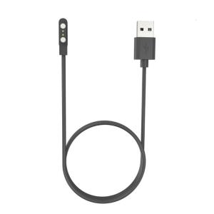 Smartwatch Magnetic Portable Charging Cable USB Wire Cord for KOSPETMagic 4 3 TANKM1 ROCK RAPTOR Black