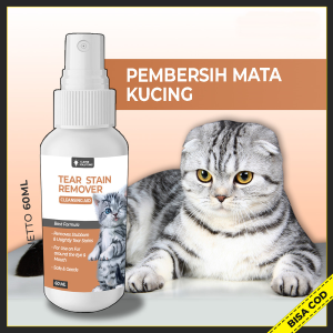 Pembersih Mata Kucing TEAR STAIN REMOVER Pembersih Noda Kotoran Mata