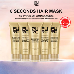 PURC Hair Mask Set 8 Seconds Instant Repair Damaged Frizzy Keratin Smoothing Hair Mask Shiny Hair Treatment Cream Hair Care2026