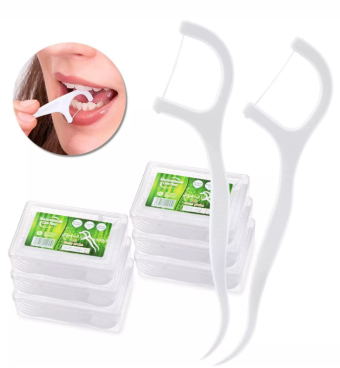 POWERFULL Disposable 50pcs Macromolecule Care Floss Oral Teeth Clean ...