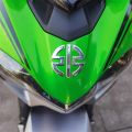 2Pcs Stiker Emblem Kawasaki H2 3D Sticker Motor Timbul Decal Soft Glue Sticker Motorcycle Decoration Decal For Kawasaki Z90 H2 NINJA H2R z125 Z250 z300 Z400 z650 z750 Z900. 