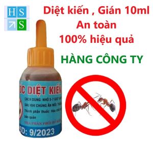 Lọ 10ml diệt kiến gián sinh học DIỆT KIẾN TẬN GỐC an toàn cho người và động vật - giadunggiare.vn