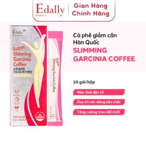 Cà Phê Thải Độc Giảm Cân Edally Super Slimming Garcinia Coffee Hàn Quốc Nhập Khẩu Chính Hãng