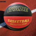 WADE Original Basketball Ball Size 7 Bola Rubber ball for Outdoor Adult Training Ball  Kids Youth Student Ball With Free Pin、Net、Pump、Bag（WD-776QH003). 