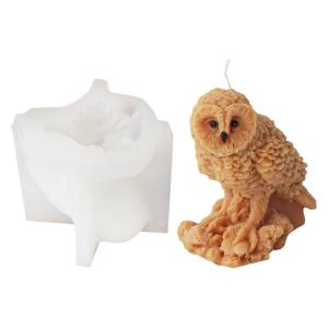 Linh hoạt Silicone Owl Maker linh hoạt hình con cú khuôn silicon cho tiệc sinh nhật trang trí tiệc cưới