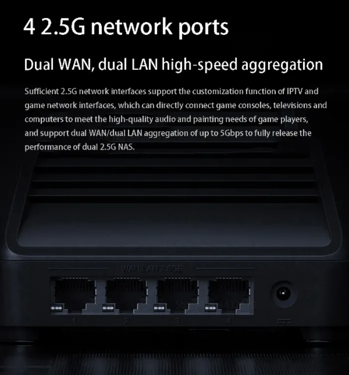 Xiaomi BE10000 Router WIFI 7 10 Gigabit Router WIFI Tri-band Dual