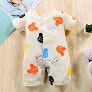Baby Romper Jumper Clothing Kids Cartoon Short Sleeve