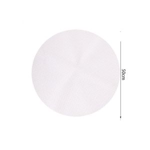 KENAIDOO Thickened Round Steamer Mesh Pad Kitchen Baking Accessories Non-Stick Silicone Dehydrator Sheets Durable Reusable Food Fruit Dryer Mats