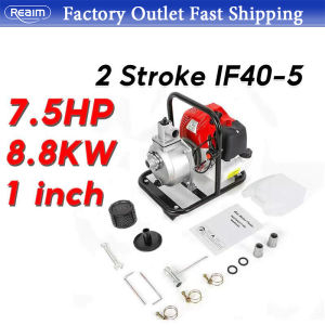 REAIM Pompa Air BensinMesin 2 Tak Kuat Tahan Lama untuk Irigasi Pertanian Kolam dan Banjir dengan Garansi Resmi 1 Tahun