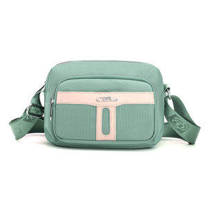 TAS SELEMPANG WANITA IMPORT CHIBAO KANVAS 2 RUANG 1028#