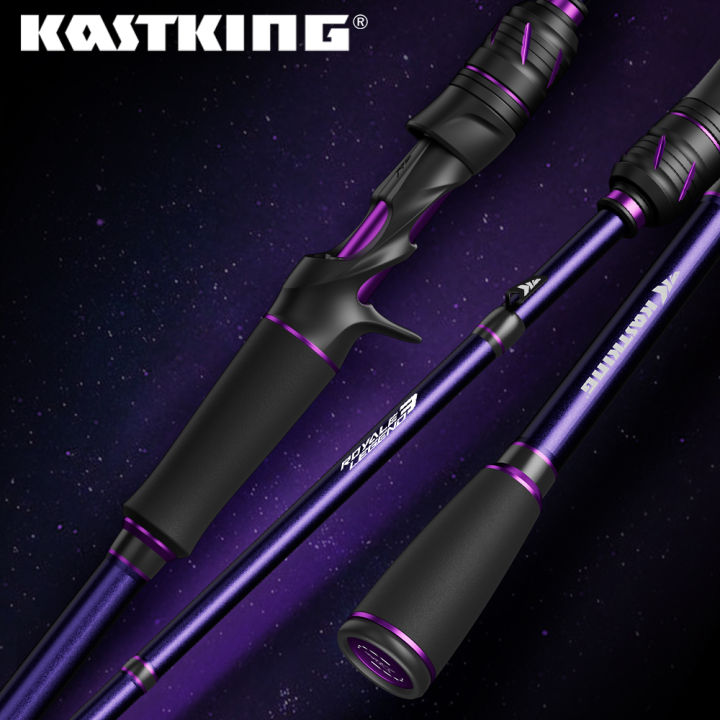 KastKing Royale Legend III Fishing Rod 2 Sections Rod 2.13m 2.4m  Baitcasting Rod for Bass Trout Catfish Panfish Fishing