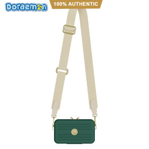 100% Authentic Doraemon Storage Bag with zipper Waterproof Crossbody Handbag Waterproof with Shoulder Strap Birthday Gifts Christmas Gift RPC3195