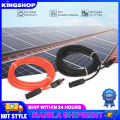 【Original + 24 hours delivery】1 Pair Black & Red , 10/20/30 Feet 10AWG Solar Panel Extension Cable Wire with MC4 Female and Male Connector. 