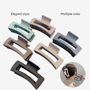 Square Hair Clips For Women Girls Fashion and Elegant Hair Accessories Shark Clip