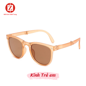 [Kính Đẹp Nhất Thế Giới] Kính Gập Gọn cho bé phong cách cổ điển gọng vuông bầu Model Nhí đủ màu sành điệu mã T3001