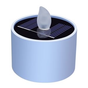 Lilin Tenaga Surya Lampu Bentuk Lilin Solar Api Bergoyang Dekorasi Candle Light Lamp Lilin Lampu Led