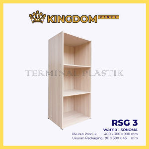 RAK BUKU 3 SUSUN KINGDOM