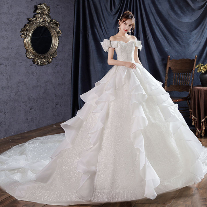 Lazada wedding shop ball gown