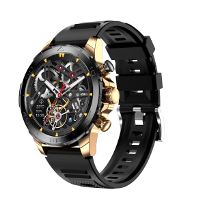 Aolon Luxor All metal body IP68 1.53 inch large colorful IPS screen smart watch for men