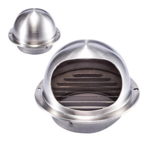 4" 5" 6" 7" 8" STAINLESS STEEL DUCTING CAP Hood Cooker Air Ventilation Exhaust without HOSE