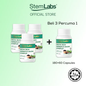 [JAKIM HALAL] StemLabs Sacha Inchi Habbatus Sauda Complex 60s EXP: 01/2027