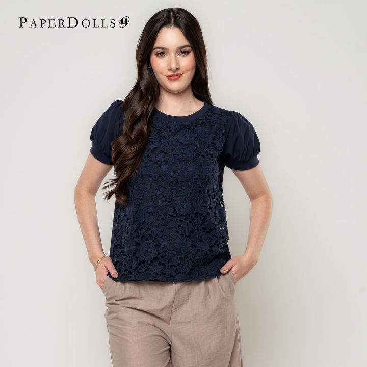 Paperdolls Eden Lace Top Lazada PH