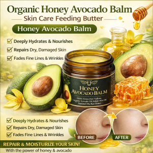 Organic Honey Shea Butter Cream Natural Skincare Moisturizing Nourishing For Dry Sensitive Skin Lip Balm Body Care