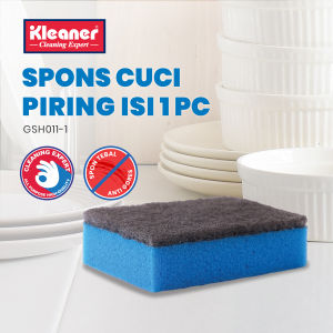 Kleaner Spons Sabut Cuci Piring 1 Pcs Anti Gores Sponge Serbaguna GSH011