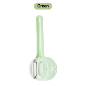 2-in-1 Multifunctional Peeler with Storage Case Splashproof Washable Portable For Home Kitchen
