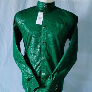 koko Sultan Embos Warna Hijau Terbaru Dan Termurah 2024 Koko Kemko Lengan Panjang Manset