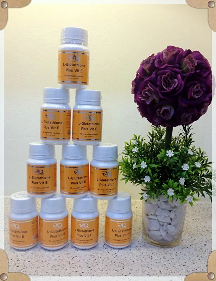 l glutathione plus vit e malaysia L-Glutathione Glow On Brightening Toner Vitamin E Supplement for Skin