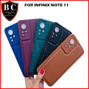 CASE FOR INFINIX NOTE 12i - CASE LEATHER PRO FOR INFINIX NOTE 12i NOTE 12 VIP NOTE 11 NOTE 11 PRO