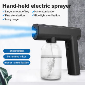 USB Charging Disinfectant cleaning spray for multi-purpose surfaces 300 ml Blue-Ray steam houshold Handable Cleaner