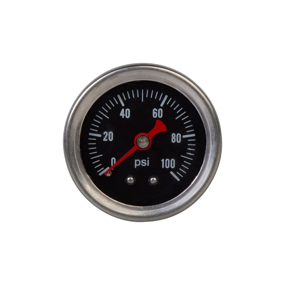 Universal Adjustable Fuel Pressure Regulator FPR & 160psi Guage + AN 6