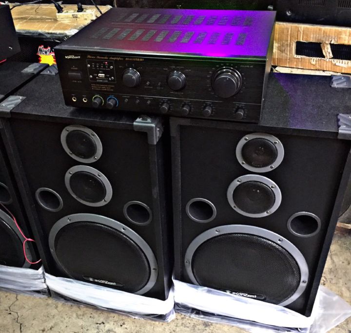 Amplifier with speaker sales price